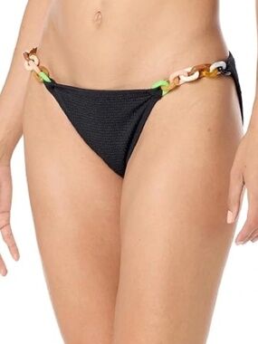 Shoshanna Women's Chain Classic Bikini Bottom M NWT